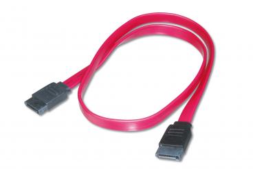 Digitus AK-400100-005-R SATA kábel 0,5 M SATA 7-pin Vörös 