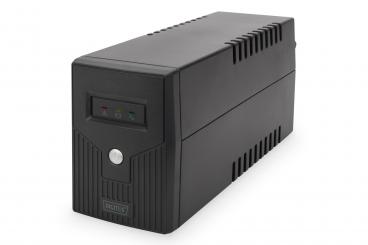Digitus DN-170063 szünetmentes tápegység (UPS) Vonal interaktív 0,6 kVA 360 W 2 AC kimenet(ek) 