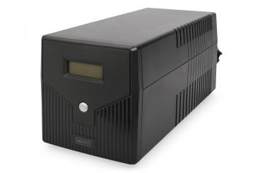 Digitus DN-170074 szünetmentes tápegység (UPS) Vonal interaktív 1 kVA 600 W 4 AC kimenet(ek) 