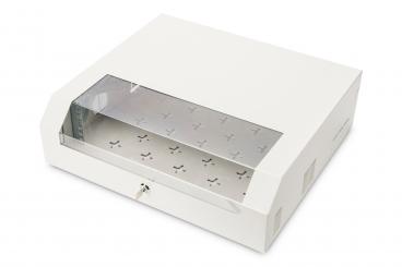 Digitus DN-19 04U-PB állvány 3U Falra szerelhető állvány Szürke 