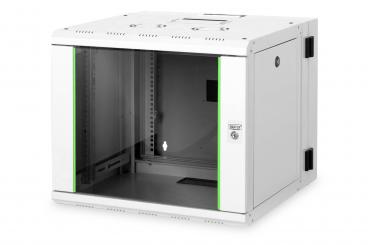 Digitus 19" 9U Wall Mounting Cabinet Falra szerelhető állvány Szürke 