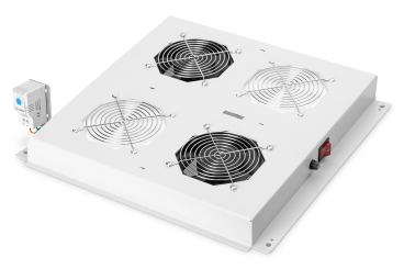 Digitus DN-19 FAN-2-N hardver hűtő tartozék Szürke 