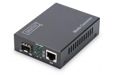Digitus DN-82130 hálózati média konverter 1000 Mbit/s Fekete 