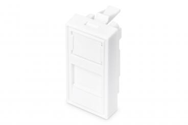 Digitus DN-93802-1-SH csatlakozó védő RJ-45 Fehér 1 dB 