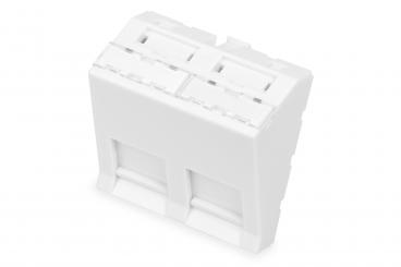 Digitus DN-93802-7-SH kapcsolókeret és vakdugó Fehér 