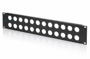 Digitus 2U panel for D-type modules, 24-port 